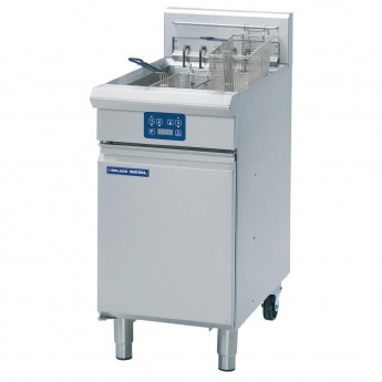 Blue Seal Single Tank Twin Basket Free Standing Electric Fryer E43E - Click to Enlarge