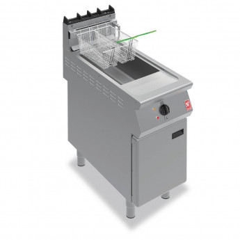 Falcon F900 Single Tank Twin Basket Free Standing Gas Filtration Fryer G9341F - Click to Enlarge