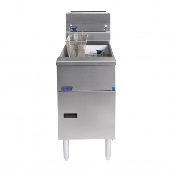 Pitco Twin Basket Single Tank Gas Fryer SG14S - Click to Enlarge