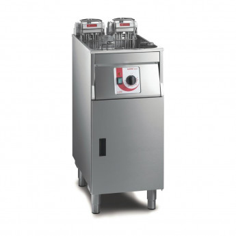 FriFri Super Easy Single Tank Twin Basket Free Standing Electric Fryer 650124/B500 - Click to Enlarge