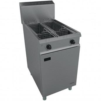 Falcon Chieftain Twin Tank Twin Basket Free Standing Gas Fryer G1848X - Click to Enlarge
