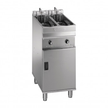Valentine Twin Tank Twin Basket Free Standing Electric Filtration Fryer Evo 220P - Click to Enlarge