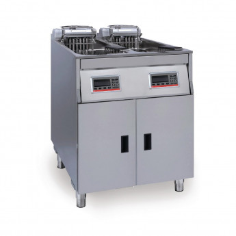 FriFri Vision Twin Tank Twin Basket Free Standing Electric Fryer VF62281 - Click to Enlarge