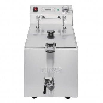 Buffalo Single Tank Single Basket 8Ltr Countertop Fryer with Timer 2.9kW - Click to Enlarge