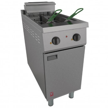 Falcon 400 Series Twin Tank Twin Basket Free Standing Electric Fryer E421 - Click to Enlarge