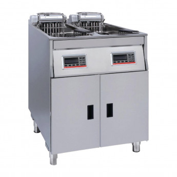 FriFri Vision Twin Tank Twin Basket Free Standing Electric Fryer VF62271 - Click to Enlarge