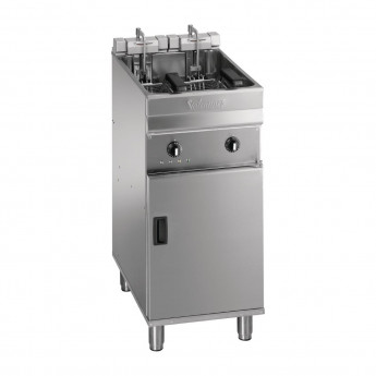 Valentine Single Tank Twin Basket Free Standing Electric Filtration Fryer Evo 400P - Click to Enlarge