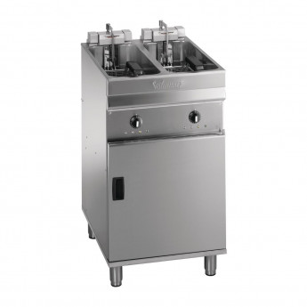 Valentine Twin Tank Twin Basket Free Standing Electric Filtration Fryer Evo 2525P - Click to Enlarge