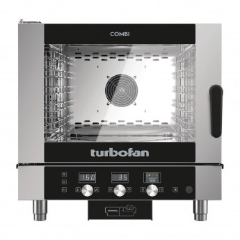 Blue Seal Turbofan 5 Grid Touch Control Combi Oven With Auto Wash EC40D5 - Click to Enlarge