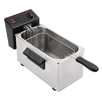 Caterlite Light Duty Single Tank Single Basket Countertop Electric Fryer 2kW - Click to Enlarge
