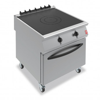 Falcon F900 Solid Top Oven Range on Castors Gas G9181 - Click to Enlarge