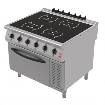 Falcon F900 Induction Range with Fan Assisted Oven i91105C - Click to Enlarge