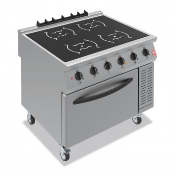 Falcon F900 Four Heat Zone Induction Range on Castors i91104 - Click to Enlarge