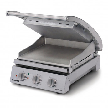 Roband Contact Grill 6 Slice Smooth Plates 2200W GSA610S - Click to Enlarge