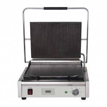 Buffalo Large Ribbed Top Contact Grill - Click to Enlarge