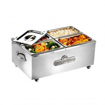 King Edward Large Bain Marie Stainless Steel BM2V/SS - Click to Enlarge
