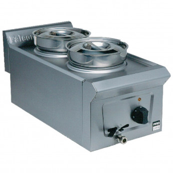 Falcon Pro-Lite Two Pot Bain Marie LD33 - Click to Enlarge