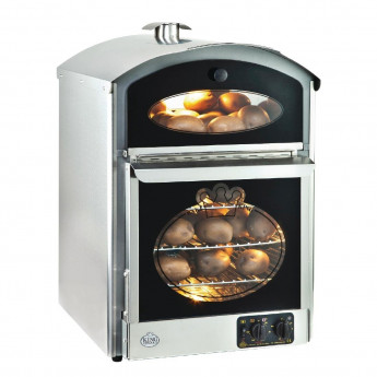 King Edward Bake-King Potato Oven Stainless Steel - Click to Enlarge