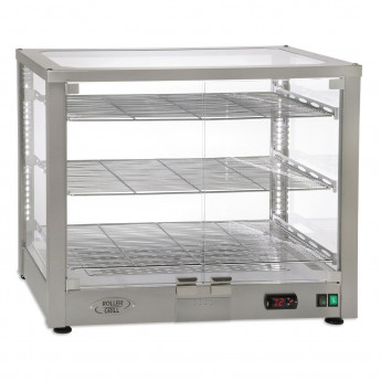 Roller Grill Heated 3 Shelf Display Cabinet WD780 DI - Click to Enlarge