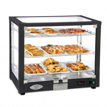 Roller Grill Heated 3 Shelf Display Cabinet WD780 DN - Click to Enlarge