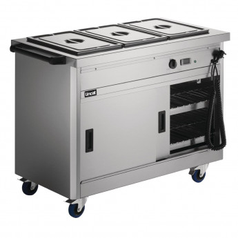 Lincat Panther 670 Series Hot Cupboard with Bain Marie P6B3 - Click to Enlarge