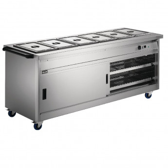 Lincat Panther Hot Cupboard and Bain Marie Top P8B6PT - Click to Enlarge