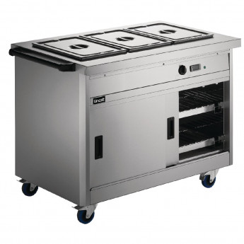 Lincat Panther Hot Cupboard and Bain Marie Top P8B3PT - Click to Enlarge