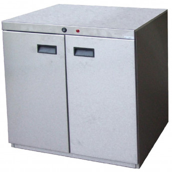 Falcon Pro-Lite Pedestal Hot Cupboard and Lid LD117 - Click to Enlarge