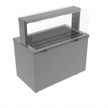 Falcon Hot Cupboard Servery Counter with Gantry FC3 - Click to Enlarge