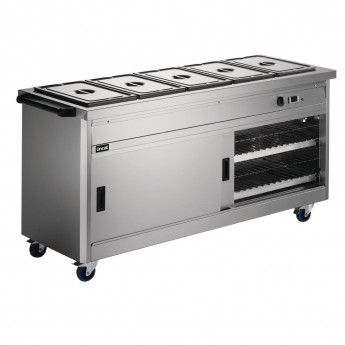 Lincat Panther 670 Series Hot Cupboard with Bain Marie P6B5 - Click to Enlarge