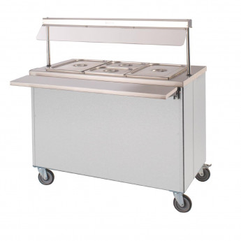 Moffat Mobile Hot Cupboard with Dry Heat Bain Marie 2FBM - Click to Enlarge