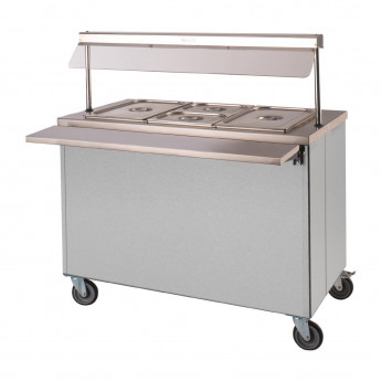 Moffat Mobile Hot Cupboard with Dry Heat Bain Marie 3FBM - Click to Enlarge