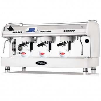 Fracino PID Espresso Coffee Machine 3 Group White PID3 - Click to Enlarge