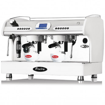 Fracino PID Espresso Coffee Machine 2 Group White PID2 - Click to Enlarge