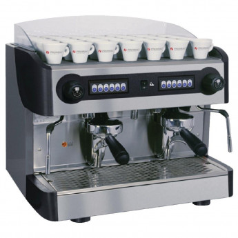 Grigia Green Compact 2 Group Espresso Coffee Machine - Click to Enlarge
