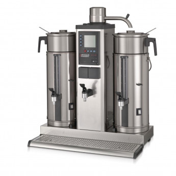 Bravilor B20 HW Bulk Coffee Brewer with 2x20Ltr Coffee Urns and Hot Water Tap 3 Phase - Click to Enlarge