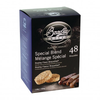 Bradley Food Smoker Special Blend Flavour Bisquette (Pack of 48) - Click to Enlarge