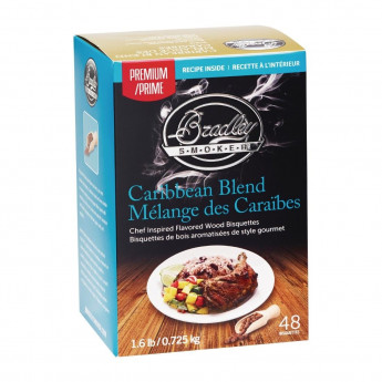 Bradley Food Smoker Caribbean Blend Premium Flavour (Pack of 48) - Click to Enlarge