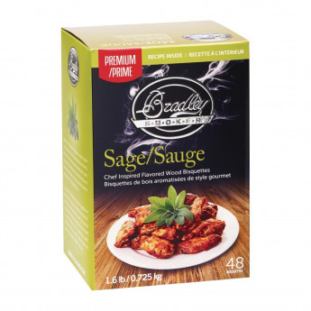 Bradley Food Smoker Sage Premium Flavour (Pack of 48) - Click to Enlarge