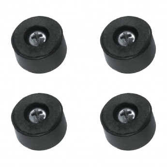 Buffalo Pack of 4 Feet and Screws for Vacuum Packing Machine - Click to Enlarge