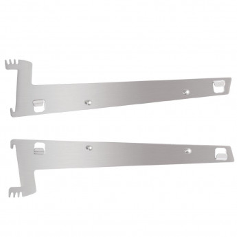 Polar Left and Right Shelf Brackets - Click to Enlarge