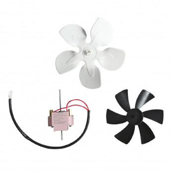 Polar Fan Motor and Blades - Click to Enlarge
