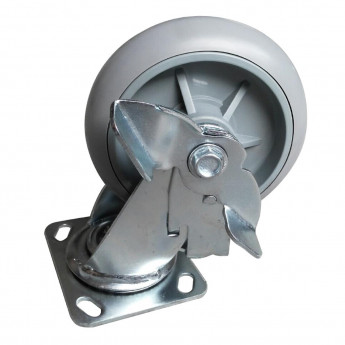 Jantex Spare Braked Castors for Housekeeping Trolley - Click to Enlarge