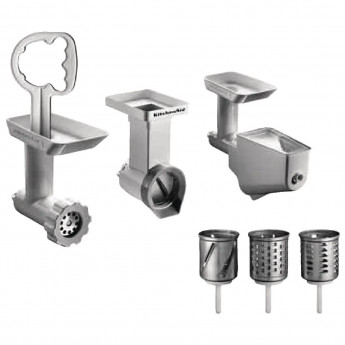 KitchenAid Attachment Pack ref 5KSMFPPC - Click to Enlarge
