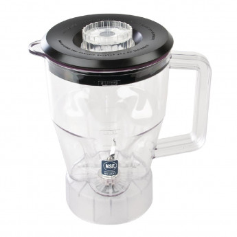 Waring Jug with Blade & Lid Polycarbonate - 2Ltr CAC59 ref 032592 - Click to Enlarge