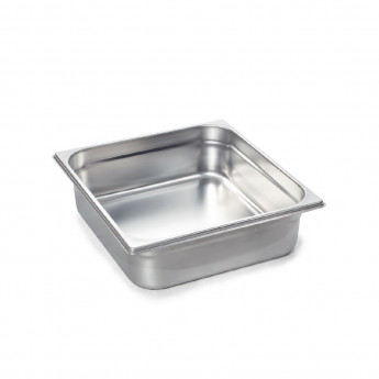 Rational Stainless Steel 2/3 Gastronorm Container 100mm - Click to Enlarge