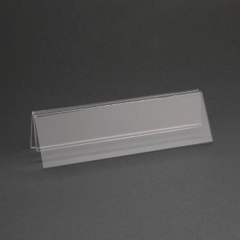 Olympia Wide Base Acrylic Menu Holder - Click to Enlarge