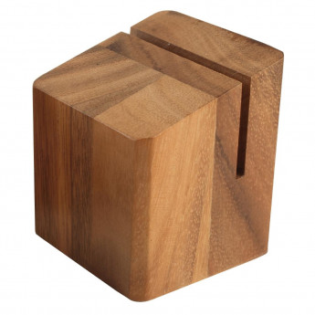 Wooden Menu Holder and Riser - Click to Enlarge