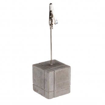 APS Concrete Effect Table Stand Square With Peg (Pack of 4) - Click to Enlarge