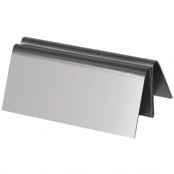 Stainless Steel Menu Holder - Click to Enlarge